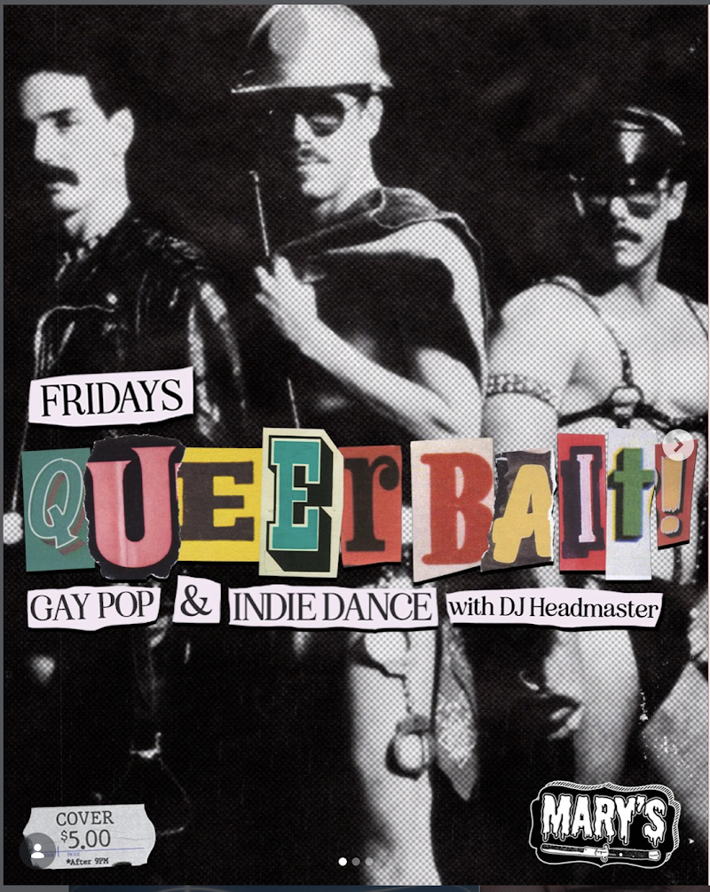 Queer Bait! flyer